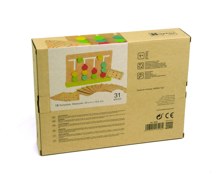 Manipulatīvais dēlītis - Krāsu un formu uzdevumi - Image 6