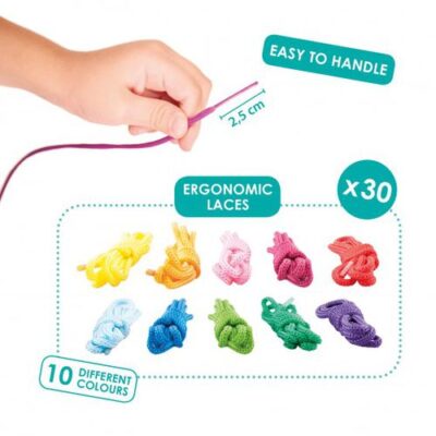 Varavīksnes aukliņas - komplekts (30)