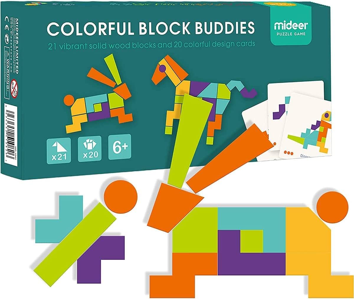 Koka klucīšu Tangrams