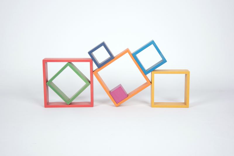 Varavīksnes krāsu kvadrāti - komplekts - Image 7