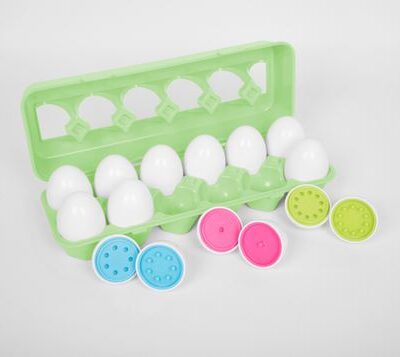 Krāsu un skaita olas - komplekts