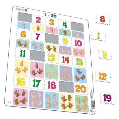 Puzle "1 - 20"