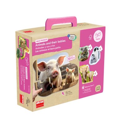 Puzles — Dzīvnieki un viņu mazuļi