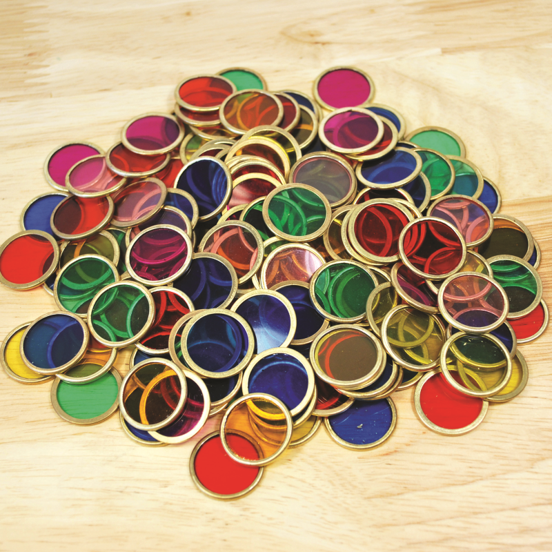 Krāsaini metāla žetoni - komplekts (500) - Image 2