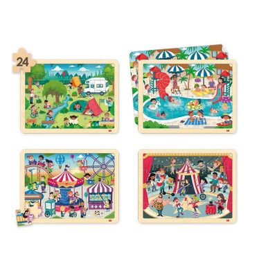 Koka puzzles (4) - Brīvais laiks un sabiedriskā dzīve