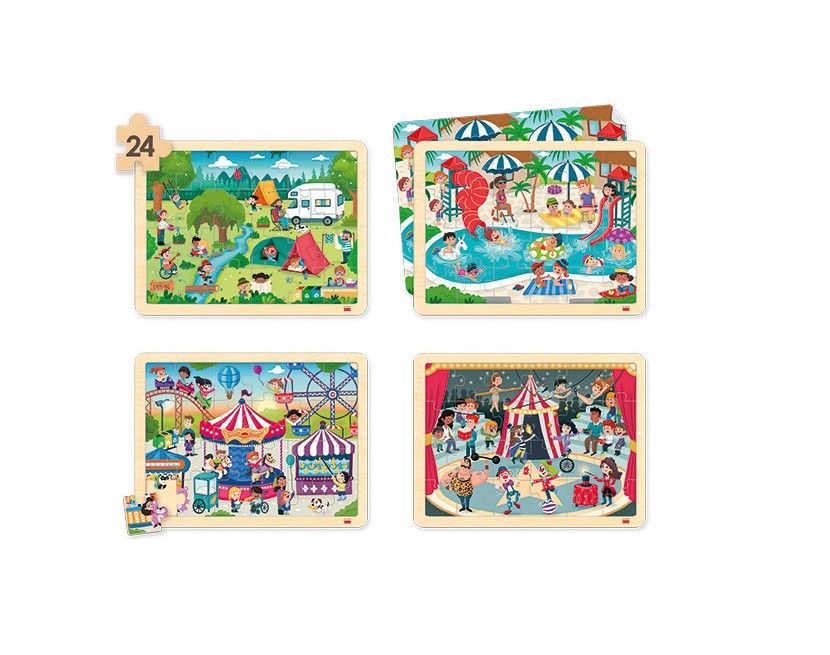 Koka puzzles (4) - Brīvais laiks un sabiedriskā dzīve